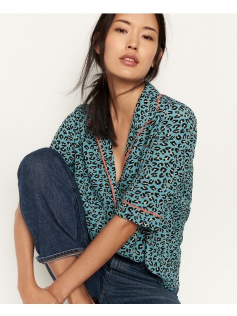 Anthropologie Porridge Selena Button Down Blouse Size XS